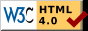 Validated as HTML 4.0