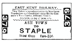 Ash To Staple Ticket